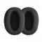 Set 2 Perne de urechi pentru casti Sony MDR-1000X/WH-1000XM2, Kwmobile, Negru, Piele ecologica, 46415.01