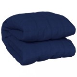 Patura grea, albastru, 220x230 cm, 15 kg, material textil