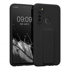 Husa Kwmobile pentru Xiaomi Redmi Note 8, Silicon, Negru, 58263.01