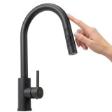 Baterie de bucătărie Rea Fresh Touch Black Matt