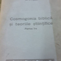 COSMOGONIA BIBLICA SI TEORIILE STIINFIFICE PR I FIRICA PRINCEPS!