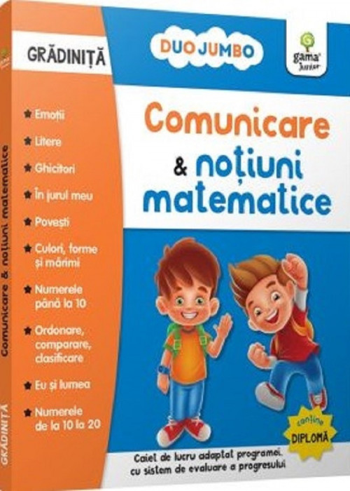 Comunicare Si Notiuni Matematice. Gradinita, - Editura Gama