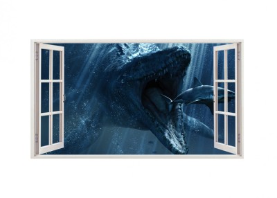 Sticker decorativ cu Dinozauri, 85 cm, 4393ST foto