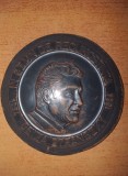 AMS# - MEDALIA IN SEMN DE RECUNOSTINTA GEIZA STRANSZKY, 1984, LISA, Cluj