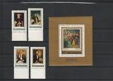 ROMANIA 1973 LP 826 LP 827 EXPOZITIA FILATELICA SOCFILEX III SERIE+COLITA MNH, Nestampilat