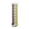 Suport 32 capsule Dolce Gusto, vertical, argintiu, 42x11cm