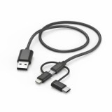 Cablu de &icirc;ncărcare USB 3‑&icirc;n‑1 &ndash; Q‑link 120 CM