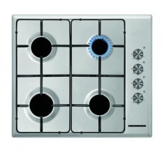 Plita incorporabila gaz HBH-S584I-IX, 4 arzatoare, aprindere electrica, inox