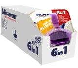 Odorizant WC Misavan Maxi Block Lavanda 10 buc, Curata, Parfumeaza, Igienizeaza, Anticalcar, Coloreaza apa