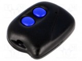 Carcasa Telecomanda Auto 2 Butoane Neagra P-96 ABS 36x46mm