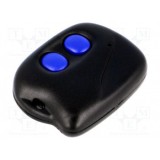 Carcasa telecomanda 2 butoane P-96 neagra