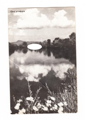 CP Oltul primavara, RPR, circulata, 1959, stare buna foto