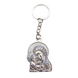 Cumpara ieftin Breloc simbolistic religios, metalic rezistent, argintiu