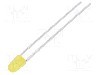 Dioda LED, 3mm, galbena, 8...15mcd, 10mA, 1,95...2,4V, KINGBRIGHT ELECTRONIC - L-7104YD