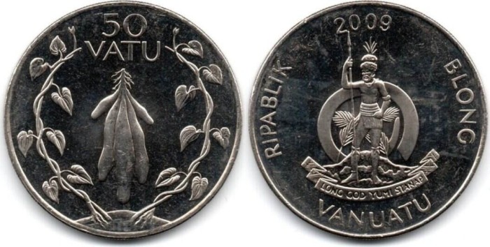 Vanuatu 2009 - 50 vatu UNC