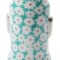 Incarcator auto Trendz Bullet Ditsy Floral, 2.1 A, port USB + cablu USB / microUSB, verde cu flori albe
