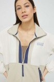 Columbia bluză Back Bowl femei, culoarea bej, cu model 2001293