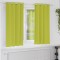 Perdele cu perdele 2 pcs Verde măr Poliester