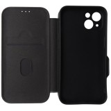 Husa tip carte cu stand Techsuit neagra pentru Apple iPhone 13