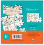 Puzzle 20 piese - Ema si Eric invata bunele maniere | Didactica Publishing House