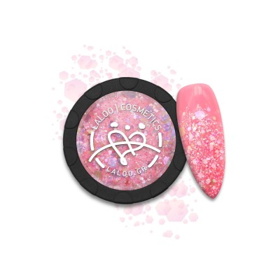 Pigment Starlet No.04 Roz cu paiete irizate Laloo foto