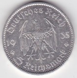 Germania 5 Reichsmark Potsdam Garrison Church 1935