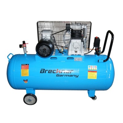 Compresor aer 380V, 200L putere 3kW/4CP presiune maxima 8 Bar, debit 300L/min Breckner Germany foto