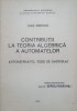 Contributii Teoria Algebrica Automatelor - Dan Simovici, 1974, Autoreferat Teza Doctorat, Matematica, Romana