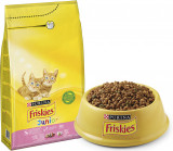 Friskies Pisica Junior cu Pui, Lapte și Legume, 1.5 kg