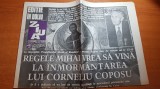 Ziarul ziua 13 noiembrie 1995 - moartea lui corneliu coposu