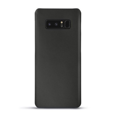 Husa protectie din silicon pentru Note 8-NEGRU MAT foto