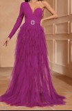 Rochie ocazie cu un singur umar