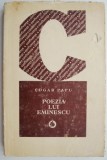 Poezia lui Eminescu - Edgar Papu, Studii literare
