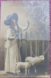 Carte postala, Felicitare pentru Sarbatorile Pascale, 1920
