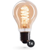 Bec Crown, LED, metal/sticla, alb cald, E27, 4.1 K, 4W