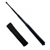 Cumpara ieftin Baston telescopic IdeallStore&reg;, Special Forces, 77 cm, negru, 4 sectiuni, husa inclusa