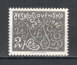 Cehoslovacia.1976 30 ani UNESCO XC.512, Nestampilat