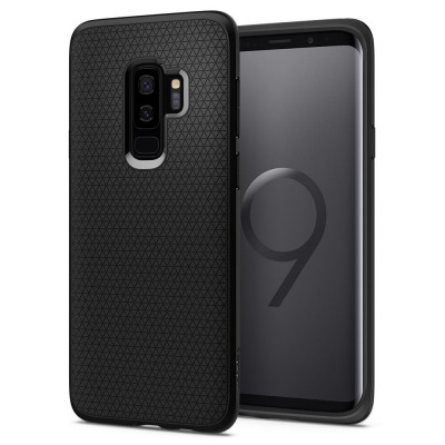 Husa pentru Samsung Galaxy S9 Plus - Spigen Liquid Air - Matte Black foto