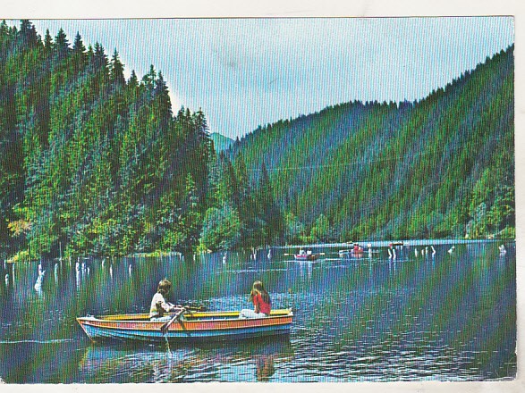 bnk cp Lacul Rosu - Vedere - necirculata - marca fixa
