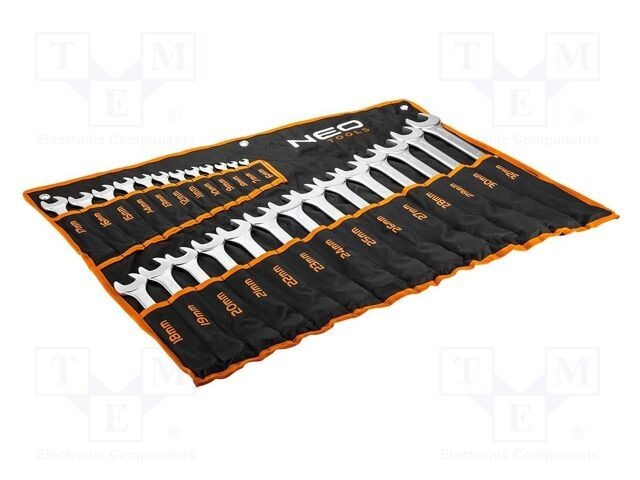 Set chei combinate NEO TOOLS 26 piese oțel crom-vanadium