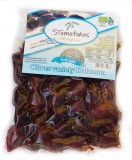 Masline kalamata vidate cu continut redus de sare bio 500g Stamatakos Olivegrove
