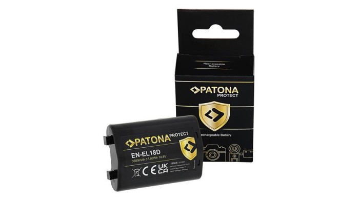 Baterie PATONA PROTECT f. Nikon Z9 D6 EN-EL18D cu celule LG de &icirc;naltă calitate