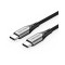 Cablu alimentare si date Vention, USB Type-C (T) la USB Type-C (T), 1.5m, 480 Mbps, , TPE + Nylon, negru, &quot;TADHG&quot; (timbru verde 0.08 lei) -69227947510