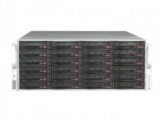 Configurator (CTO) Supermicro CSE-847E16-R1200LPB, Intel Xeon E5-2600 v1/v2, DDR3, LSI SAS/SATA, 2 Ani Garantie foto