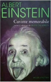 Cuvinte memorabile - Paperback brosat - Albert Einstein - Humanitas