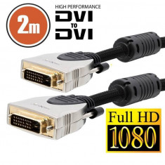 Cablu DVI-D 24+1 2m tata-tata High Performance