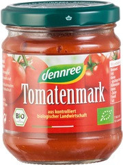 Pasta de Tomate Bio 22% Substanta Uscata Dennree 100gr foto