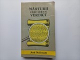 MARTURII CARE CER UN VERDICT - JOSH MCDOWELL