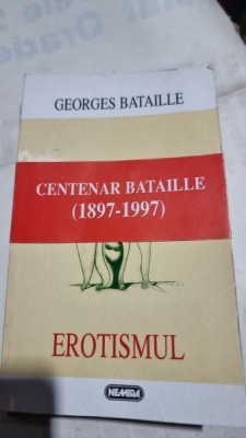 Erotismul - Georges Bataille foto
