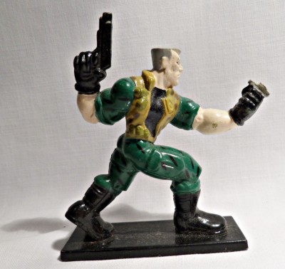 Chip Hazard Small Soldiers 1998 DreamWorks 6.5 cm commando figurina plastic C22 foto